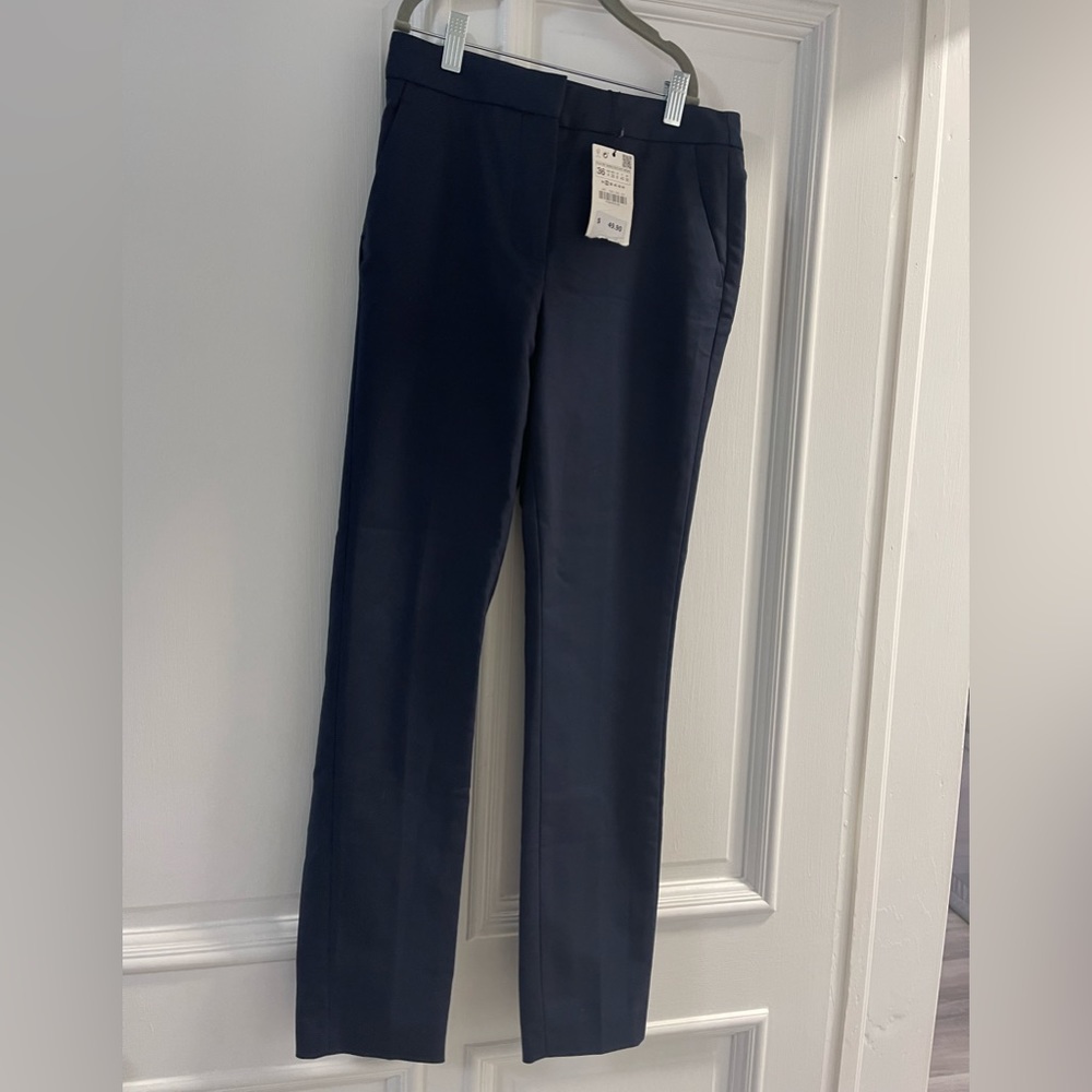 Brand New Zara Navy Blue Pants Size 4